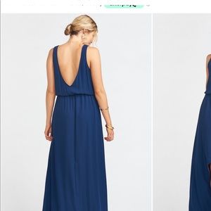 SMYM Kendall in rich navy crisp NWOT